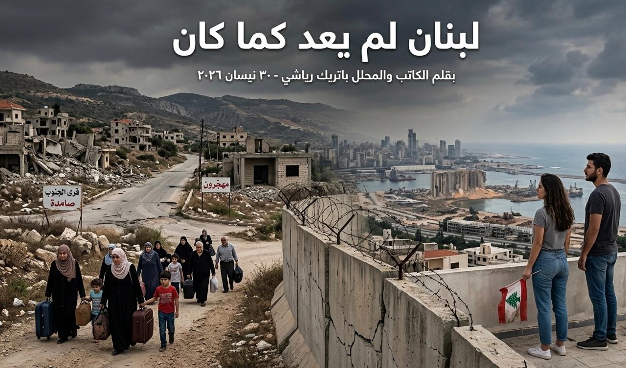 لبنان لم يعد كما كان – بقلم الكاتب والمحلل باتريك رياشي